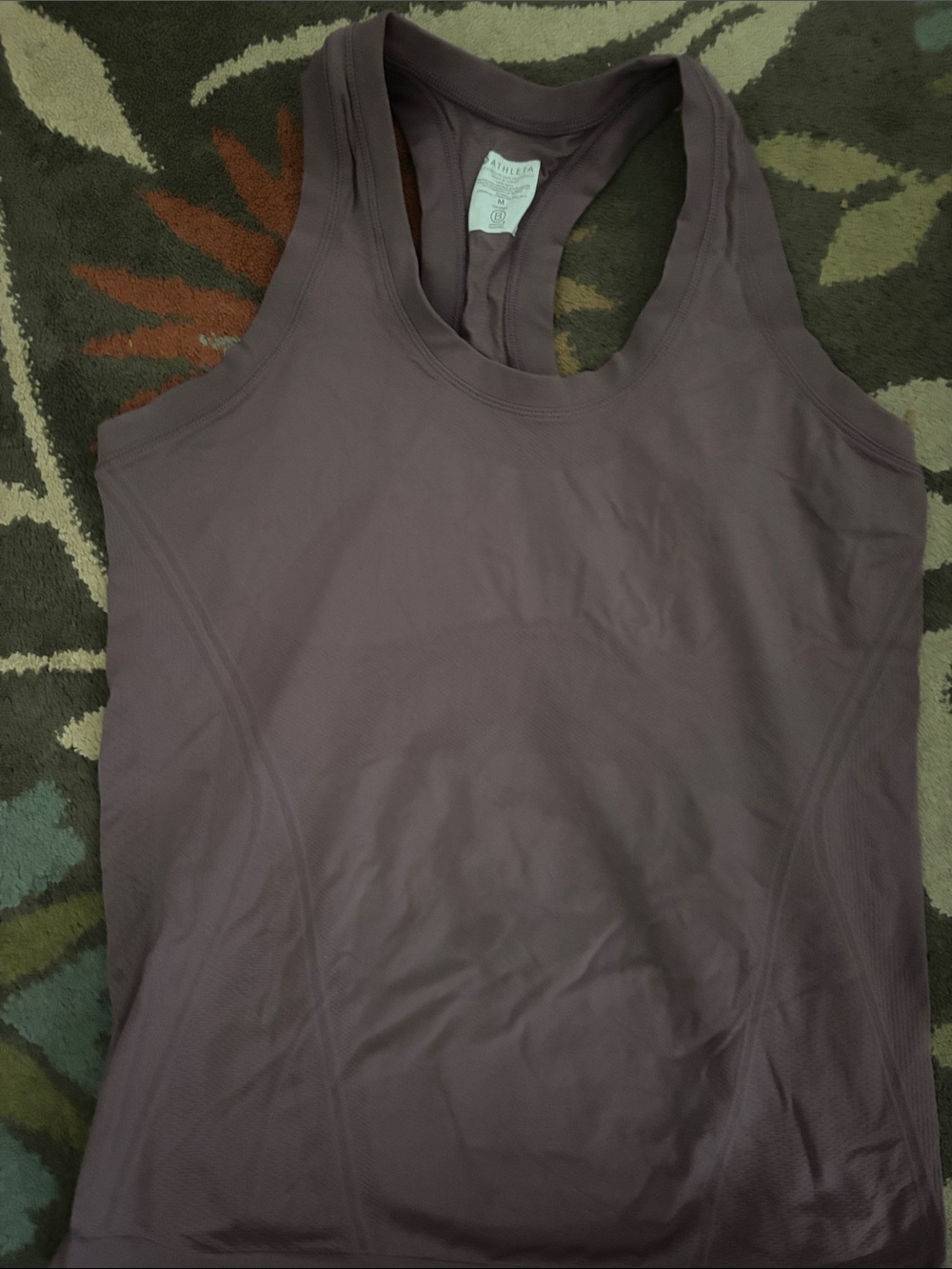 Athleta Plum Racerback Performance Tank